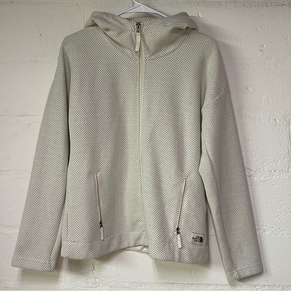The North Face•Sibley Fleece Hoodie•Cream•Size Medium - Picture 2 of 10